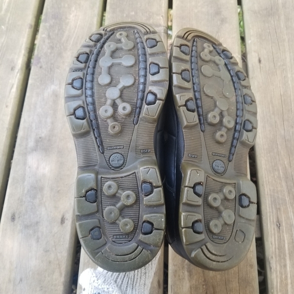 Timberland Madison Summit Double Welt Comfort Oxfords Black Leather Mens 11.5 - Picture 8 of 9